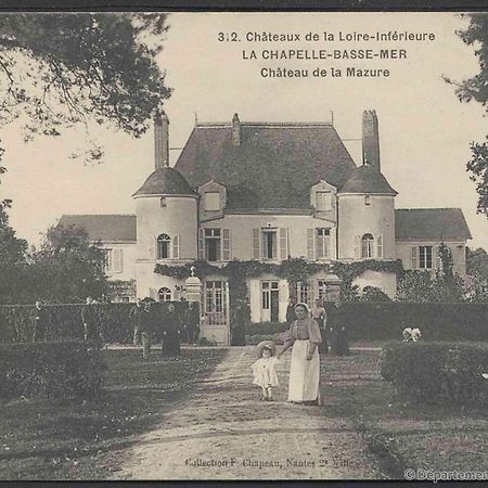 Bed and Breakfast Domaine De La Mazure La Chapelle-Basse-Mer Экстерьер фото